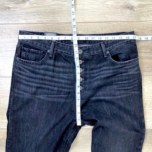 NWT Lucky Brand Bridgette Cropped Flare Black Size 12/31 - Picture 7 of 16